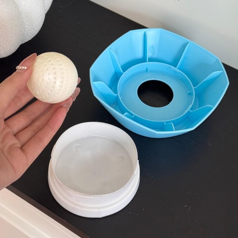 Pet Slow Feeder Dog Bowl, Liquid Snack Holder, Tongue Cleaner, Rolling Design, No Spill Bone Broth Bowl, Multi-Functional Puppy Yogurt Bowl