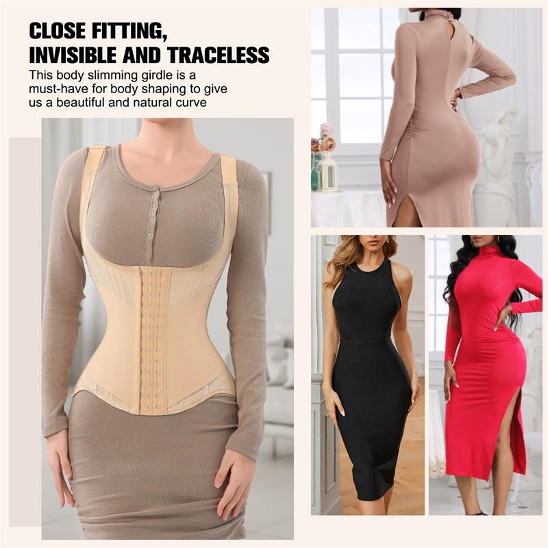 MISTHIN Waist Trainer for Women for Tummy bridle Sports Workout Hourglass Vest Waist Cincher with Adjustable Shoulder Strap MISTHIN Waist Trainer for Women for Tummy bridle Sports Workout Hourglass Vest Waist Cincher with Adjustable Shoulder Strap