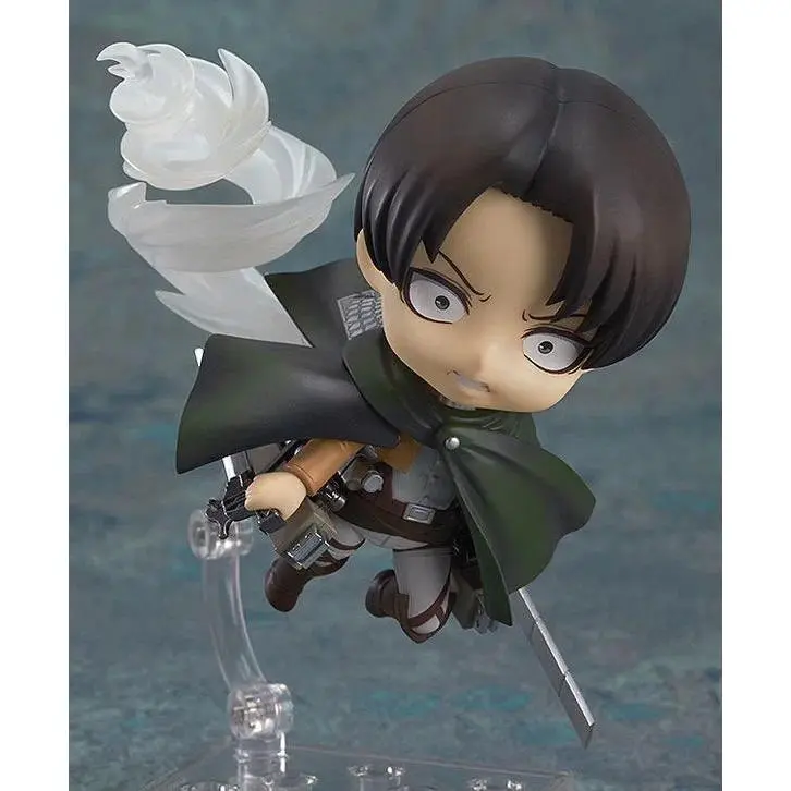 2021 10cm Q version Attack on Titan Levi Rivaille Rival Ackerman Eren Jager 375 action figure toys collection christmas toy doll