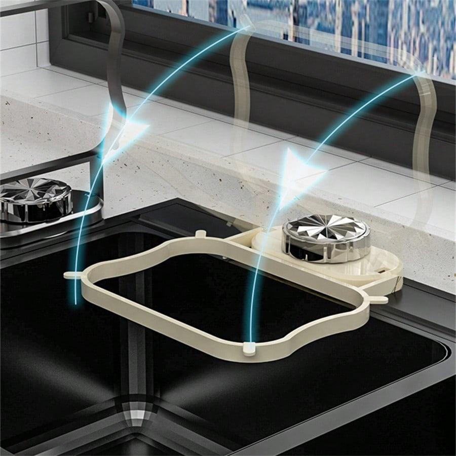 Kitchen Sink Drain Filter Rack Suction Cup Food Waste Blockage Prevention Garbage Draining Mesh Holder, Filtering Net