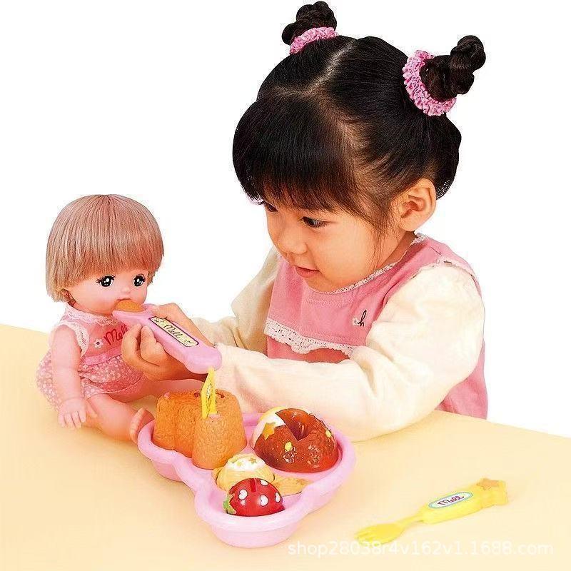NEW Food Feeding Pudding Feeding Toy Little Bear Bento Food Platter Role Play Early Education Pretend Play House Toys