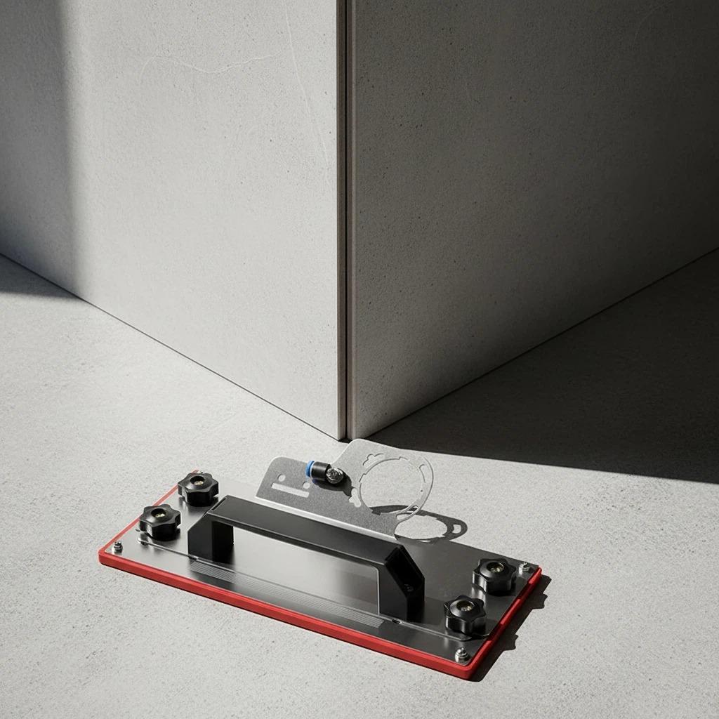 Portable 45-Degree Cutting Tool | Durable Structure with Dust Extraction System, Ideal for Indoor and Outdoor Use, No Electricity Needed, Includes Hose, Perfect Gift for Enthusiasts and Construction Workers