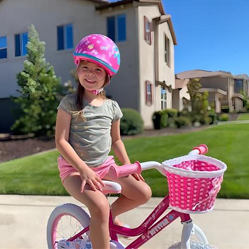 JOYSTAR 12-18 Inch Angel Girls Bike Toddlers Kids Age 3-9 Years Old Kids Bike with Training Wheels & Basket boy girl