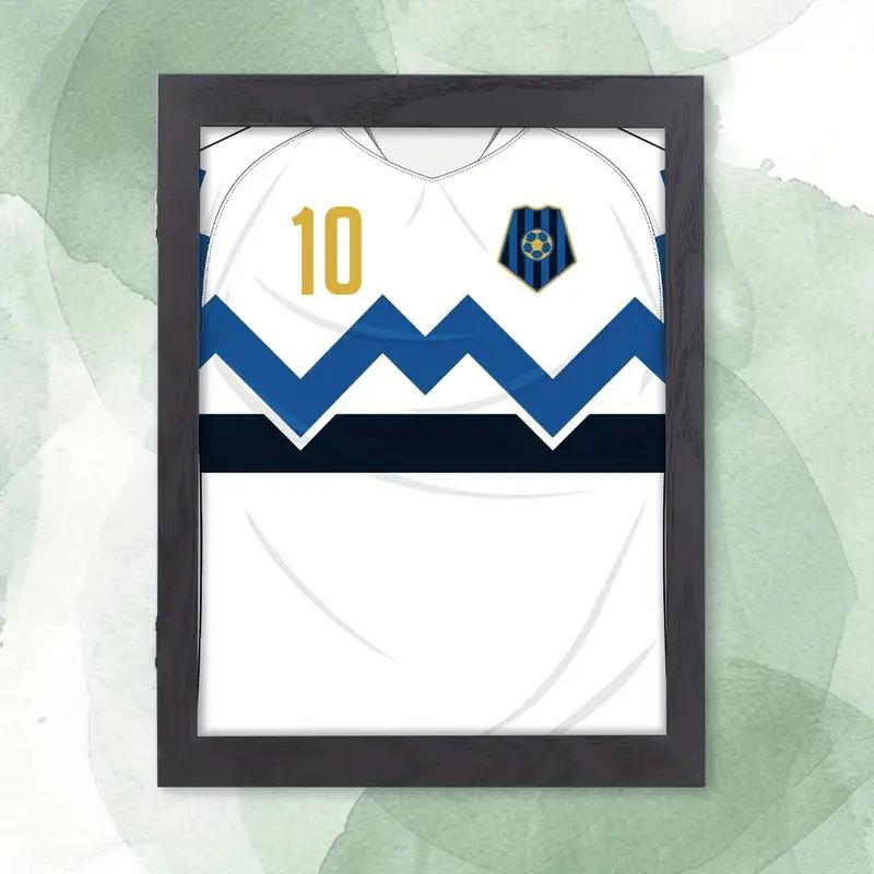 Modern Black Jersey Display Frame for Football Basketball Fans