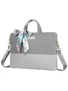 Women's Laptop Bag, 15.6 Inch Business Simple Lightweight Nylon Notebook Compartment, Portable Shoulder Crossbody Tote