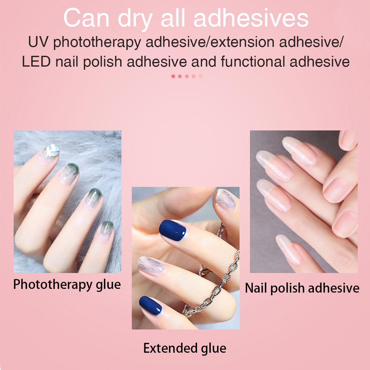 UV LED Nail Lamp, 54W UV Light for Gel Nails with Automatic Sensor/3 Timer Setting Professional Nail Dryer Gel Polish Curing Lamp Nail Art Tools