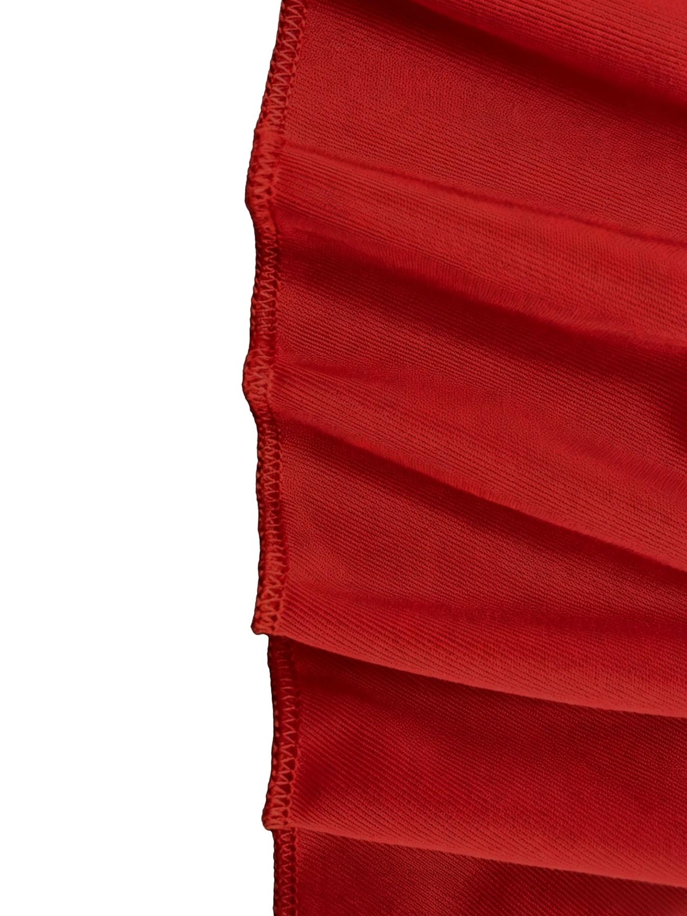 Spring Autumn Women's Solid High Waist Ruffle Bodycon Fit Midi Skirt, Casual Daily Wear, Vacation Style, Chic, Elegant and Comfortable