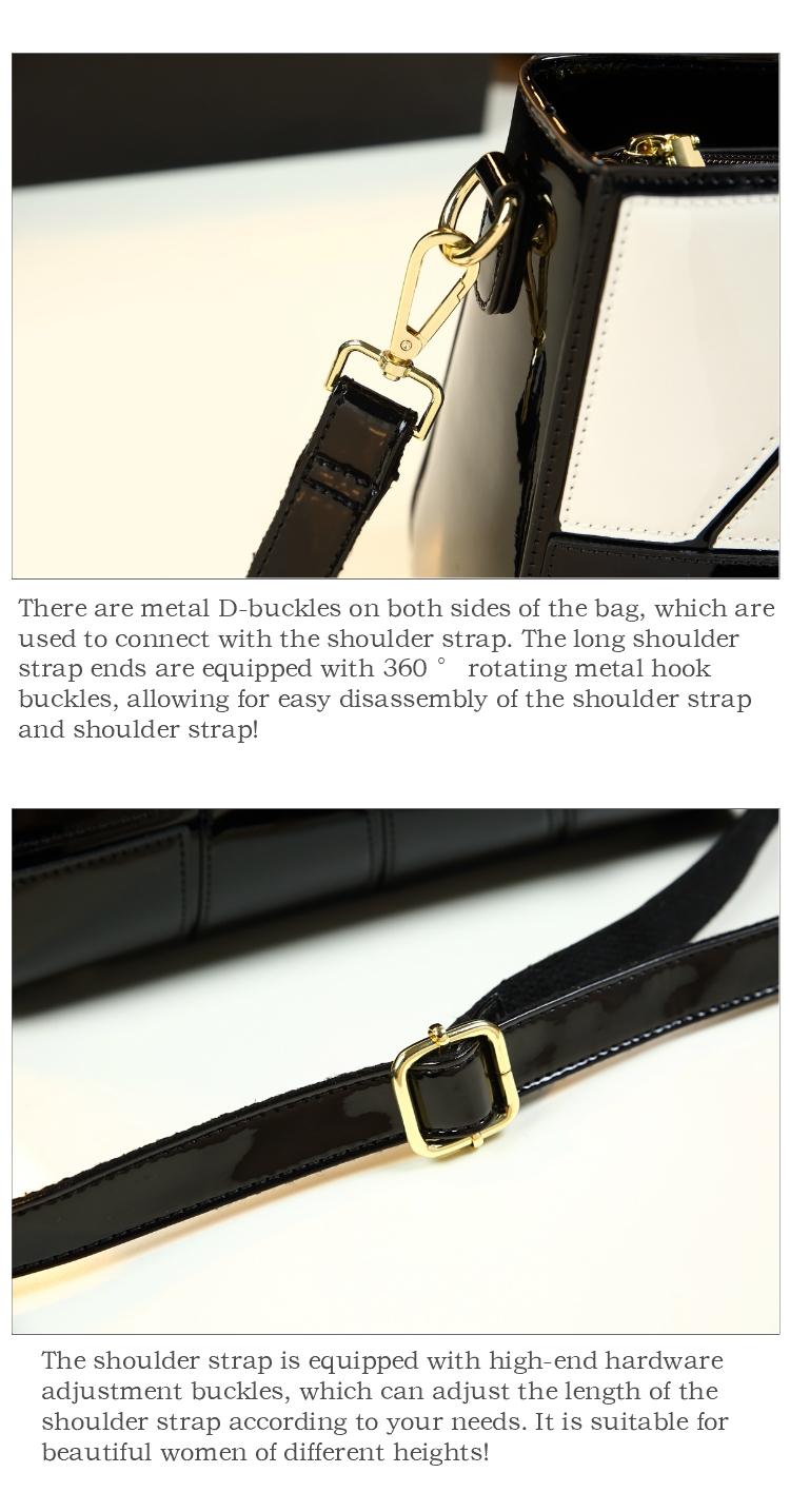 Fashion Women's Square Patchwork Bag, Classic Versatile Shoulder Bag, Casual Crossbody Handbag, Stylish Daily Use Accessory