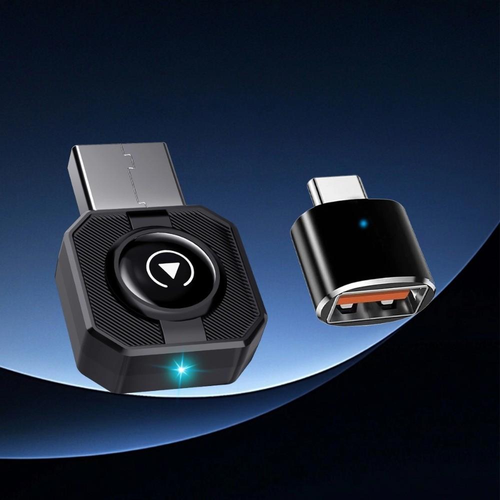 Carplay & Android Auto Wireless Adapter, Convert Wired to Wireless, Plug & Play, Seamless Connection, Hands-Free Driving, Smart Navigation, Wireless Carplay Dongle