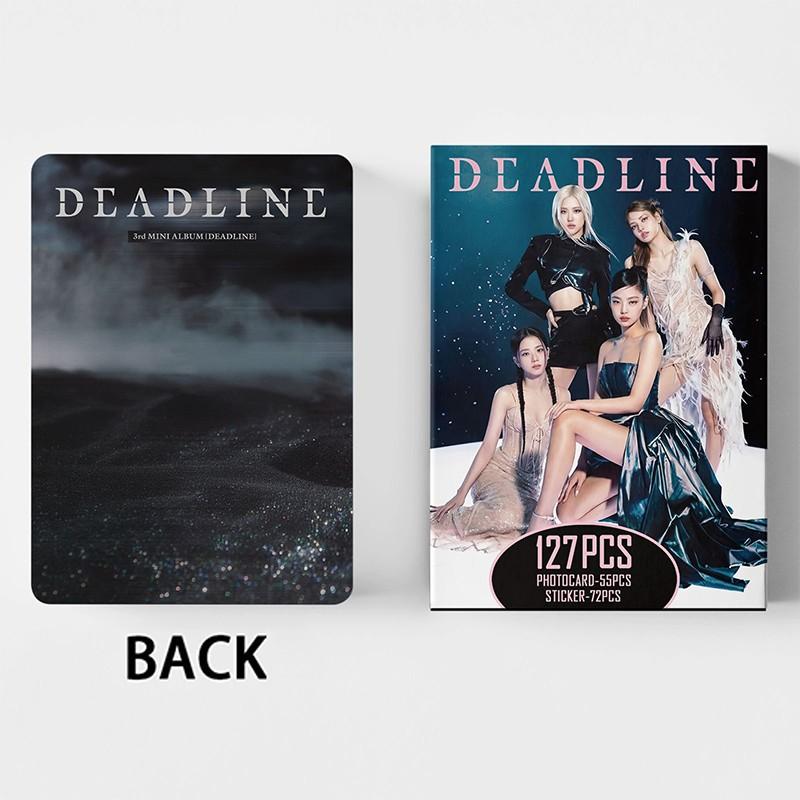 127 New K-Pop Girl Group Cards, Deadline Style High-Definition Laminated Collectible Cards, Fan Support Memorial Card Set