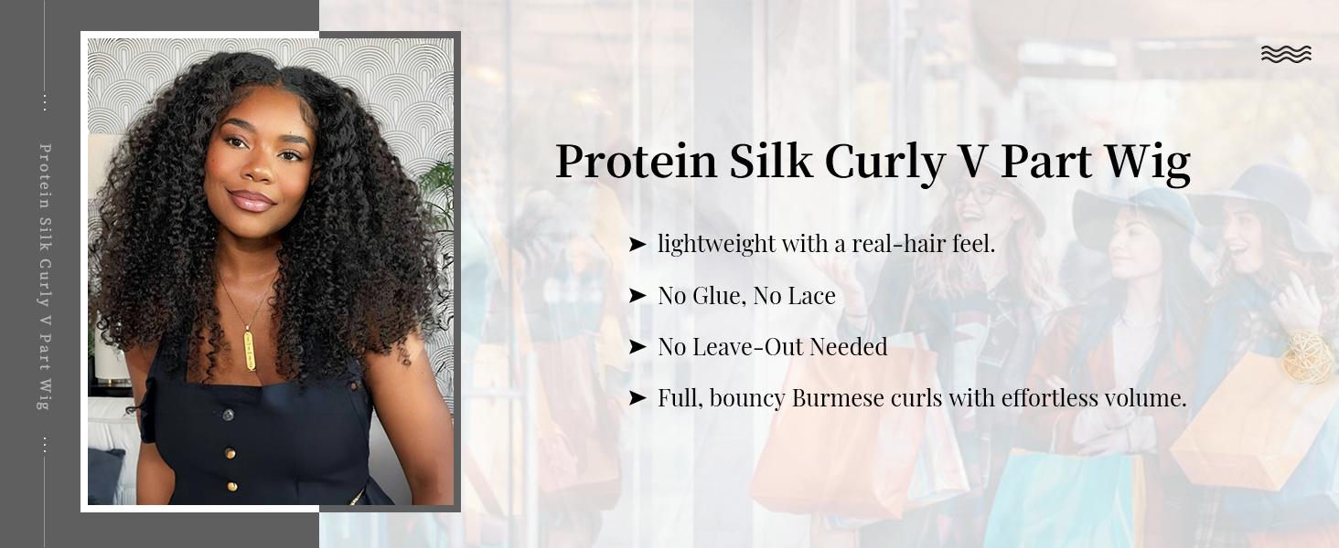 Tahikie V Part Curly Wig Straight Wig FB30 Highlight Wig Real Brazilian Human Hair Upgrade U Part Wig NO Leave Out Real Scalp Beginner Friendly 180% Density Glueless Wigs No Sew In NO Glue For Women #TikTokShopHolidayHau