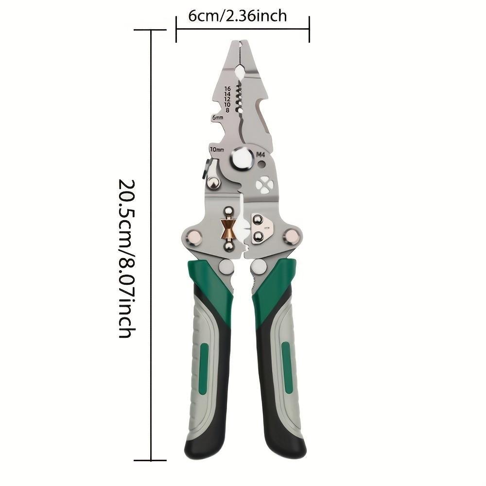Multifunctional Sharp Wire Cutter, Fast Line Separator, Thick Spring Stripping Tool, Easy Operation, Effort-Saving Design