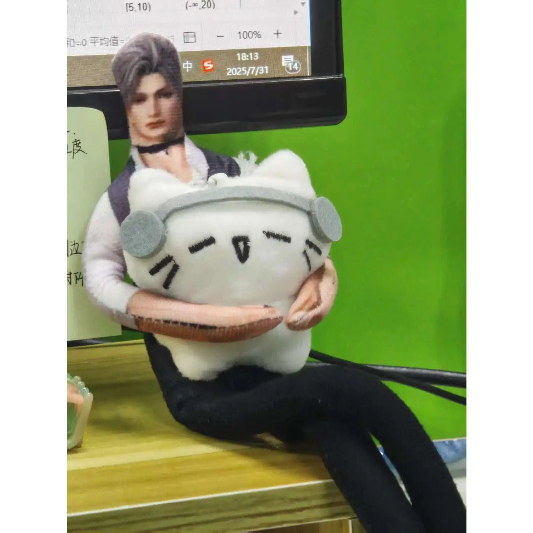 Love And Deepspace Doll Xavier Zayne Rafayel Sylus Caleb Cosplay Plush Cotton Doll Slender Twistable Shape Stuffed Doll Toy