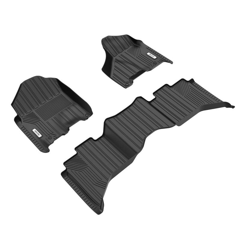 OEDRO Upgraded Floor Mats Fit for 2013-2018 Dodge Ram 1500/2500/3500 Crew Cab/2019-2024 Ram 1500 Classic Crew Cab, TPE All-Weather, 1st and 2nd Row: Full Set Liners, Black cargo liner all weather floor mats cargo mat fit OEDRO Upgraded Floor Mats Fit for 2013-2018 Dodge Ram 1500/2500/3500 Crew Cab/2019-2024 Ram 1500 Classic Crew Cab, TPE All-Weather, 1st and 2nd Row: Full Set Liners, Black cargo liner all weather floor mats cargo mat fit