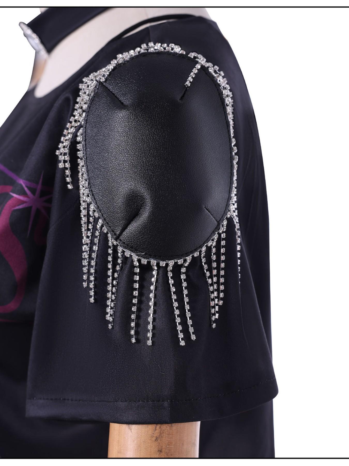 Anime KPop Demon Hunters Mira Cosplay Costume Wig Huntrix suit Halloween Party for Women Girls Carnival