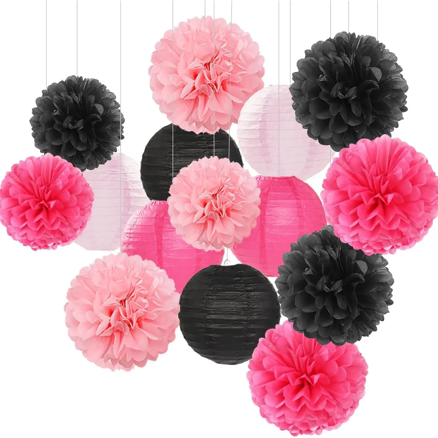 Light Pink Rosy Black