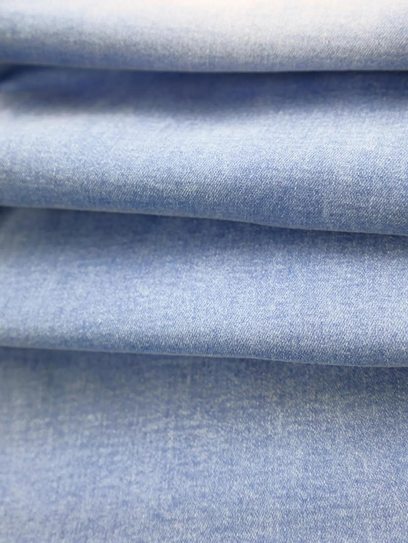 Women's Elastic Casual Denim Bell Bottoms, Slim-Fitting Natural Waist Pants, Plain Pattern, All Seasons, Pockets Design