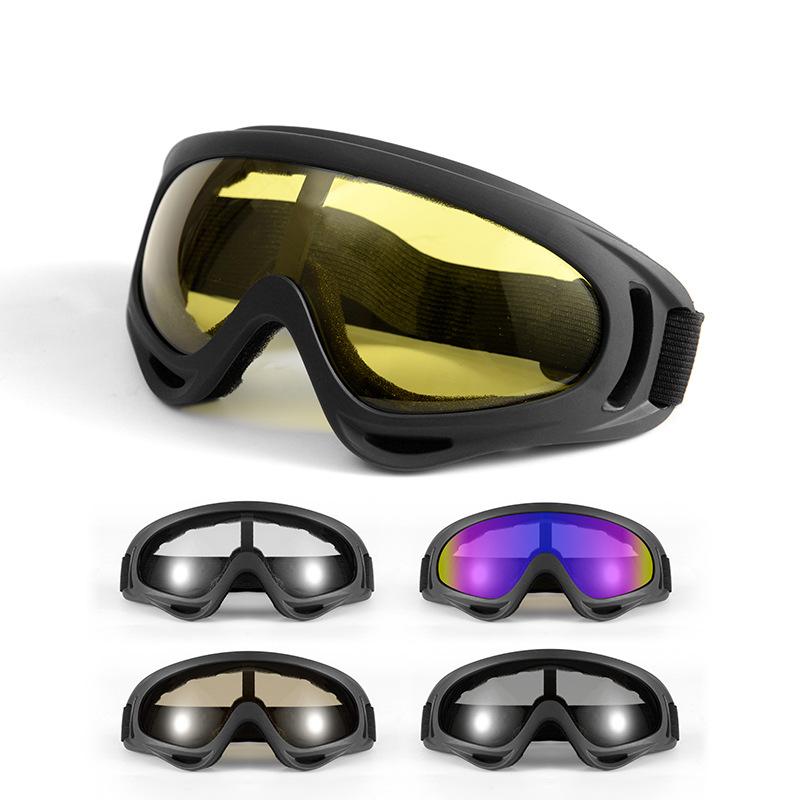 Outdoor cycling goggles, outdoor riding goggles, motorcycle goggles, sports Harley tactical windproof mask, outdoor sports sunshade and wind-sand protection goggles