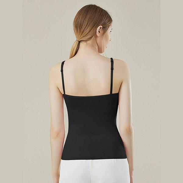 3 Pcs Pack Women's Camisole Tank Tops With Built-in Bra, Seamless Design, Adjustable Straps, Layering Basics, Suitable For Spring, Autumn & Summer Outerwear Solid Colors, Layering & Outerweart Fit Style Clothes Essential Smooth Pieces Light 3 Pcs Pack Women's Camisole Tank Tops With Built-in Bra, Seamless Design, Adjustable Straps, Layering Basics, Suitable For Spring, Autumn & Summer Outerwear Solid Colors, Layering & Outerweart Fit Style Clothes Essential Smooth Pieces Light