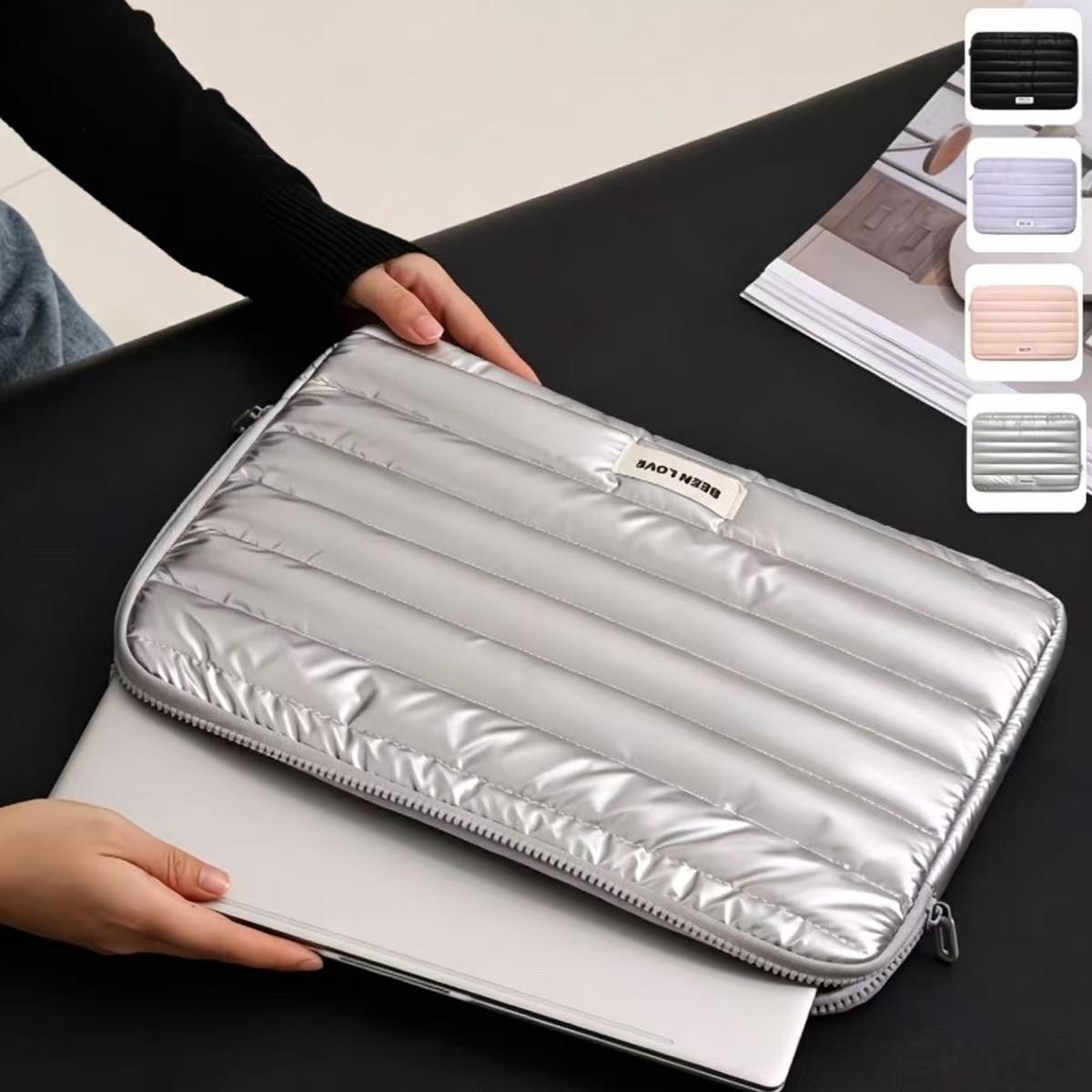 Portable Laptop Bag with Zipper, Shockproof Tablet Protector, Multi-Functional Laptop Briefcase, Lightweight Tablet Case, Ideal for Business Travel, University, Office, Lightweight Computer Bag