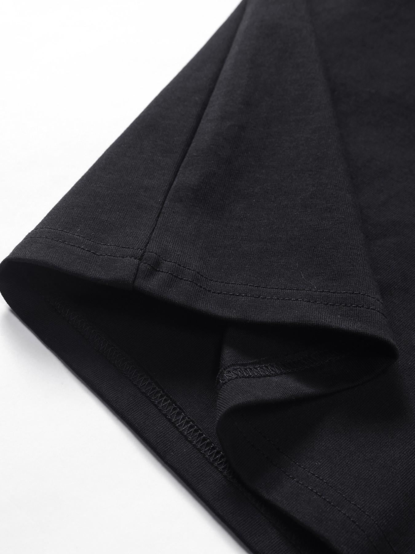 Men's Vintage Patchwork Letter Print T-Shirt, Street Style Retro Design, Casual Short Sleeve Top, Trendy Faithful Fashion