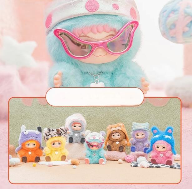 Wakuku Fuzzy Trendy Fun Party Series Plush Blind Box Wakuku Fuzzy Trendy Fun Party Series Plush Blind Box