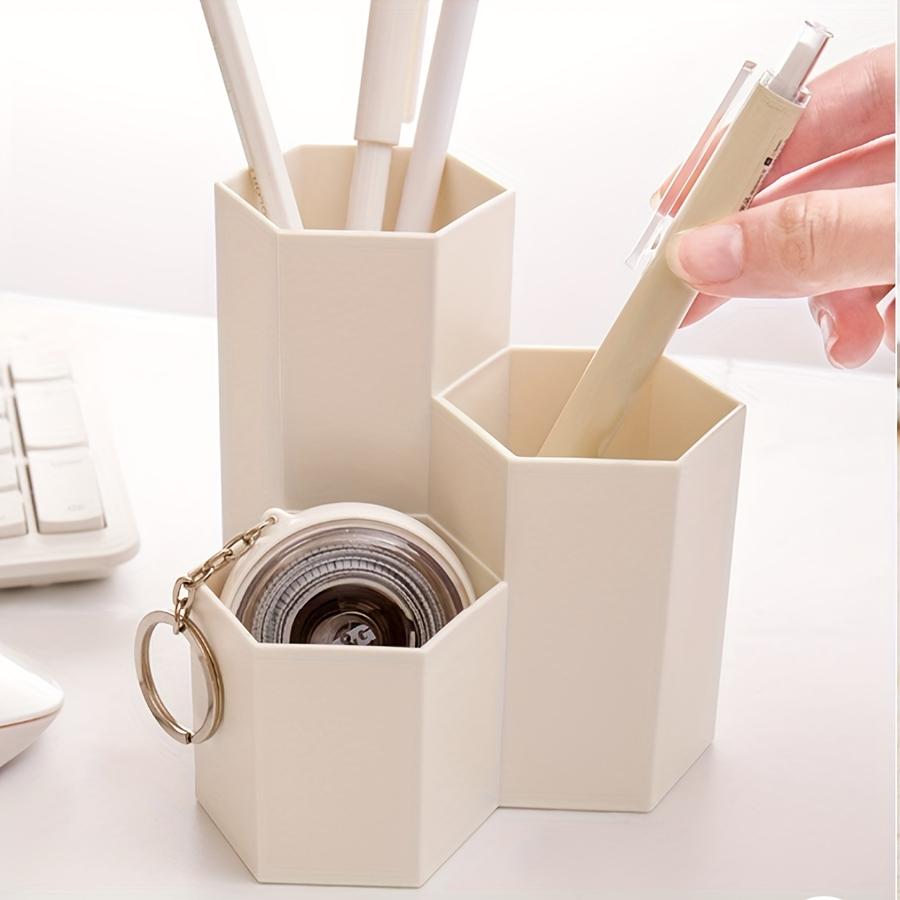 Multi-purpose Desk Organizer, Pen Holder, Pencil Cup & Office Accessory Storage for Home, Office, and School, Desktop Storage Rack, Office Desk Accessories, Stationary Organizer Holder