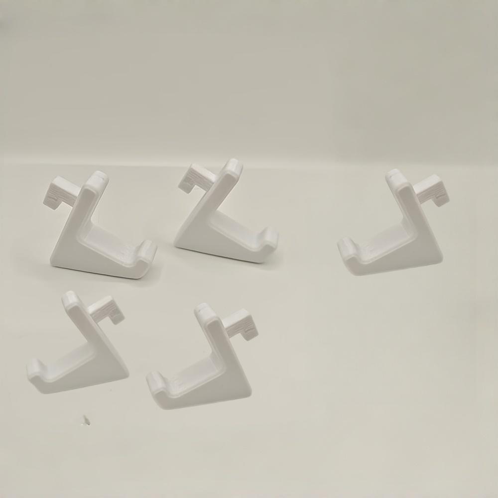 Pegboard Wall Mount Organizer, Durable Bracket & Hook Set for Organized Workspace, Garage Tool Storage, Ideal for Garage & Home Use