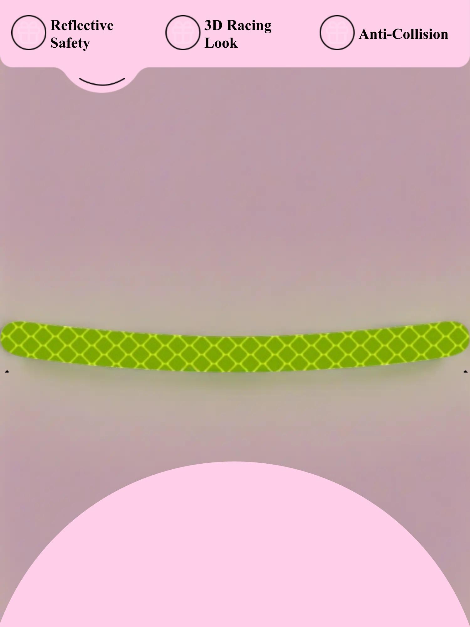 Car Wheel Reflective Stickers, Tire Warning Stickers, 3D Racing Hubcap Stickers, Anti-Collision Tape, Creative Motorcycle Decals, 20 Pieces