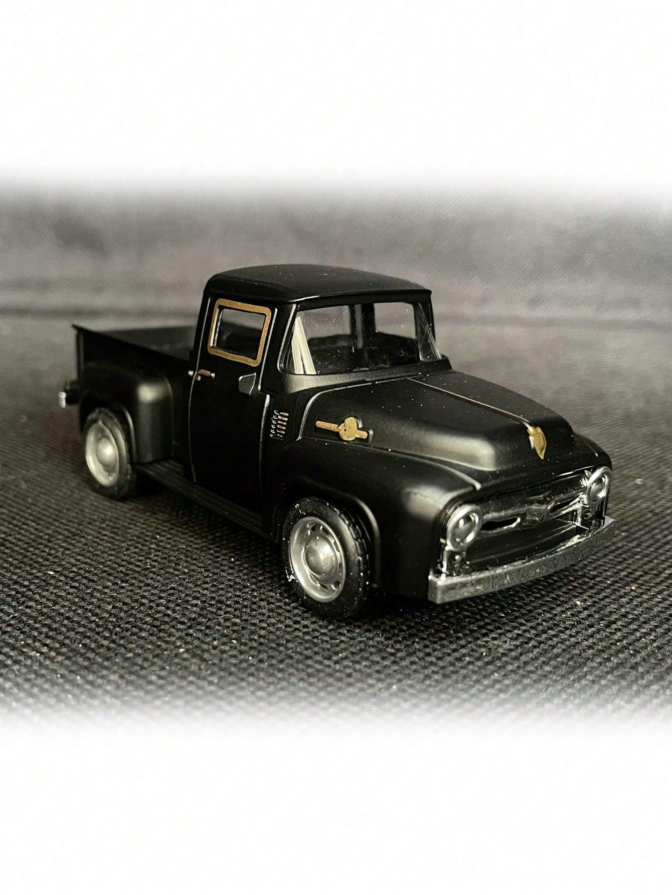 Vintage Truck Decor, Metal Farmhouse Desk Storage, Mini Cast Car Ornament, Home Kitchen Farm Gift, Birthday Graduation Present, Home Decoration, Decor Figurine Ornaments