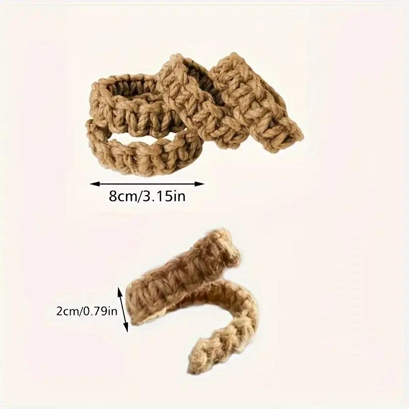 Solid Color Braided Curtain Tieback, Durable Adjustable Curtain Holdback, Window Accessory for Home Living Room Bedroom