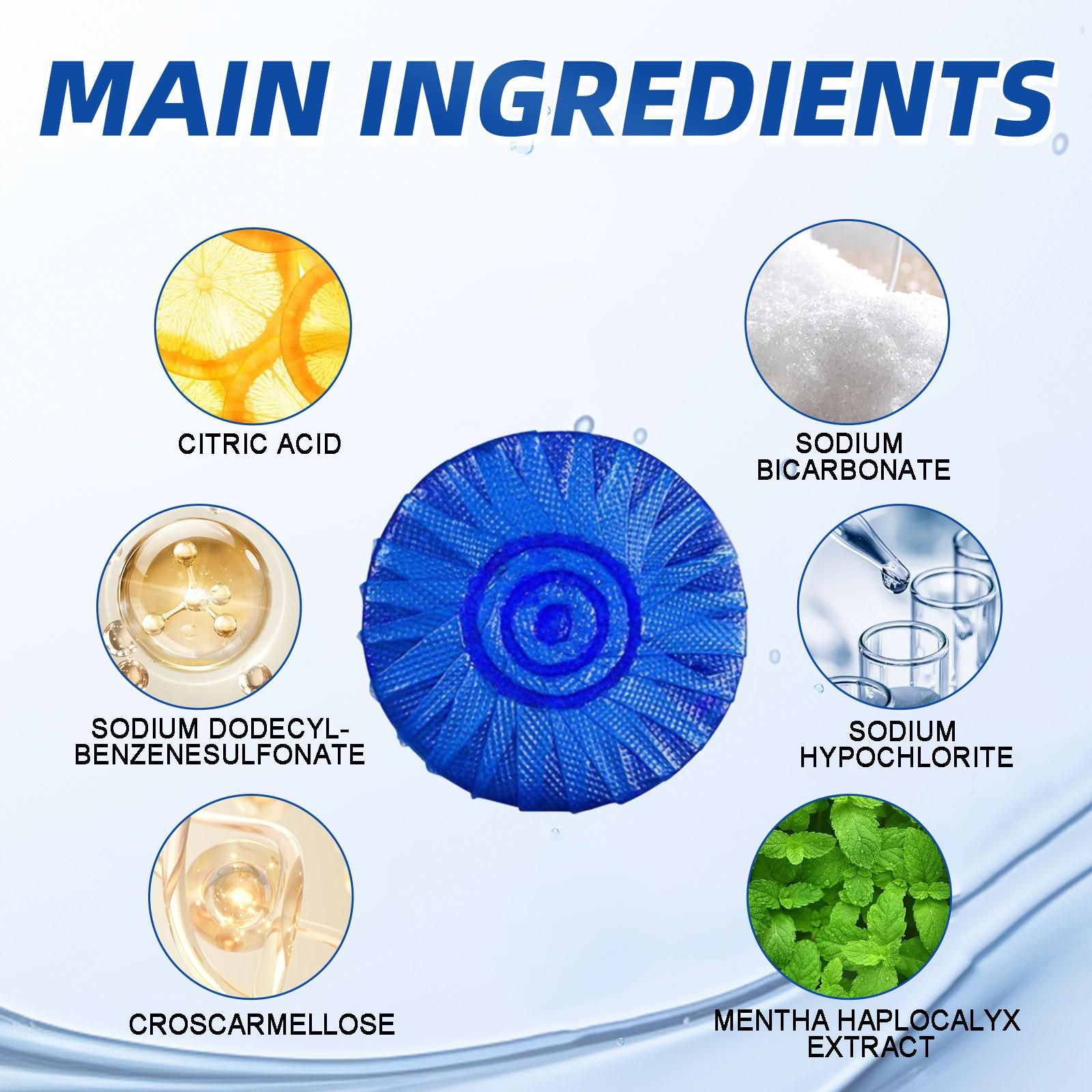 Toilet Cleaner, Toilet Bowl Cleaner, Automatic Toilet Cleaner, Tank Bowl Cleaner, Toilet Cleaning Supplies Cute, Long-Lasting,  Clean & Fresh, Sparkling, Fights Stains, Easy to Use. Powerful Cleaning & Leaves Bowl Sparkling!