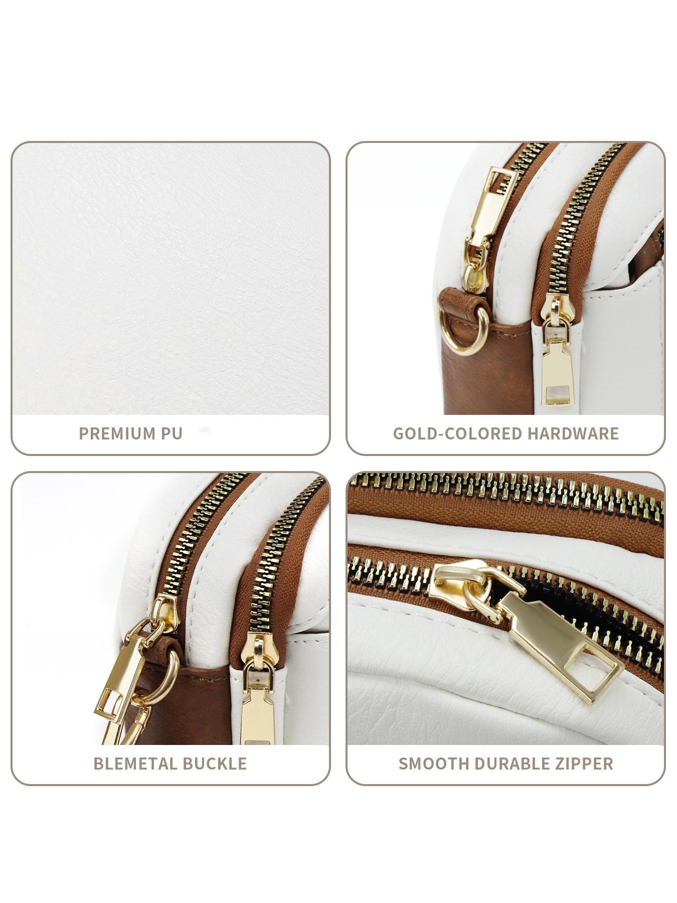 Bohemian Crossbody Purse for Women, Casual Trendy Bag, Small Crossbody Bags Trendy Vegan PU Leather with Adjustable Shoulder Strap, Women's Shoulder Bag, Handbag, Vintage Design, Lightweight & Spacious, Perfect for Daily Use