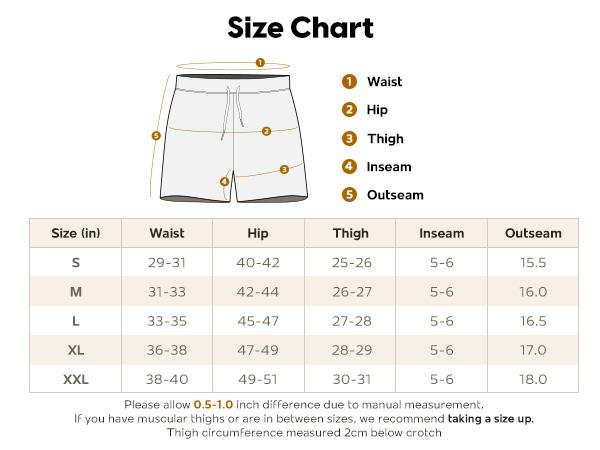 Maamgic 5.5 Inch Outdoor Casual Shorts Stretch Fabric Side Slant Pockets Zip Fly Button Closure Comfortable Fit White Black Grey