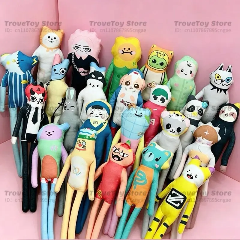 2026 hot item Thailand GMMTV CP Plush Doll Joint Twistable Shape Abstract Cotton Doll JAIDEE BABII WIN ForceBook AouBoom Fans Birthday Gift Popular toys