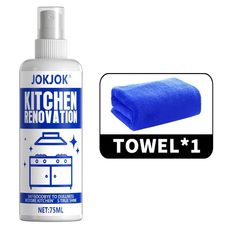 Metal Polishing Kit by Jokjok, Remove Surface Stains, Restore Metal Shine, Ideal for Kitchen Metal Items, Durable & Effective