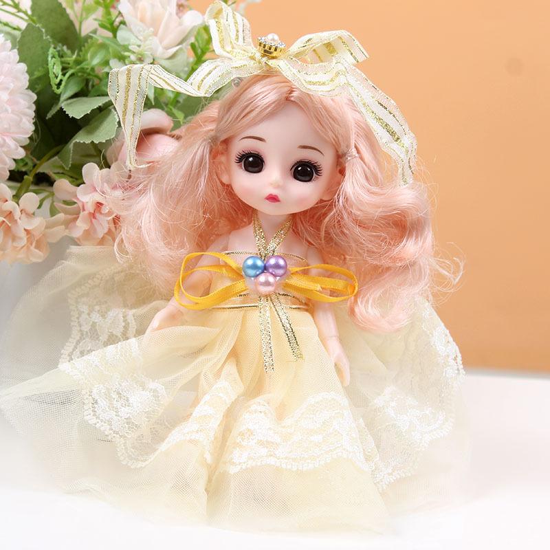 Changeable Doll Princess Gift Set, 17cm Doll Toy, Perfect Birthday Present, Ideal Holiday Gift, Kids' Favorite Plaything