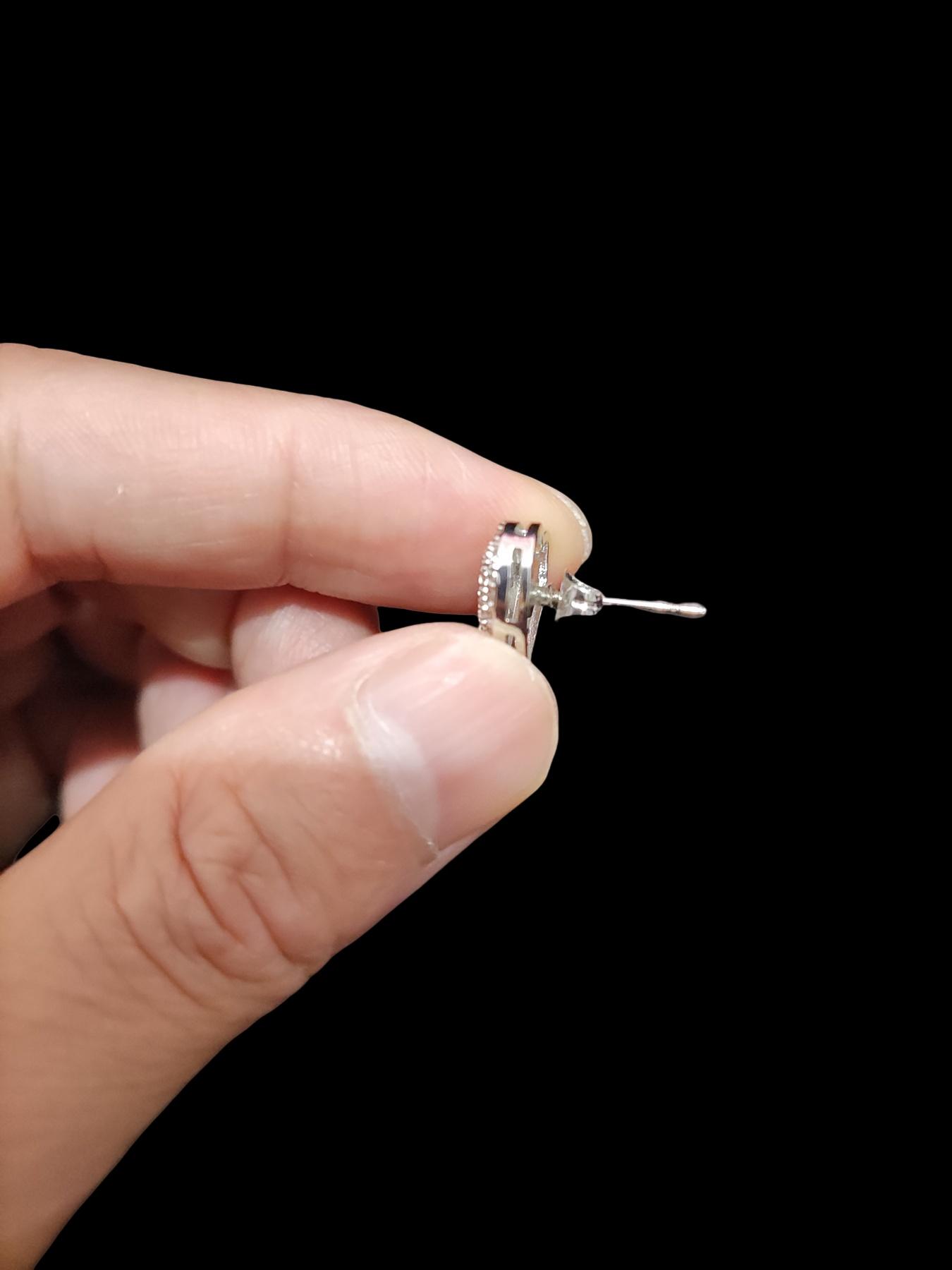 2Pieces/Set Women Heart Earrings & Necklace Set, Artificial Zircon Fashionable Jewelry Set, Street Style, All-Season Wear, Perfect Gift for Her