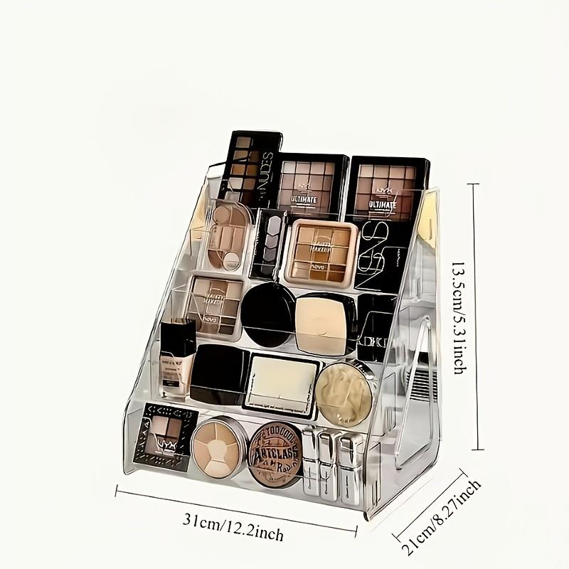 5 Layer Multi-Layer Perfume and Cosmetic Storage Box, Makeup Organizer Box, Beauty Organizer Box, Staircase Rack Organizer for Vanity Table, Bathroom Countertop, Space-Saving Design, Multifunctional Storage Solution, Cosmetics Organizer Storage