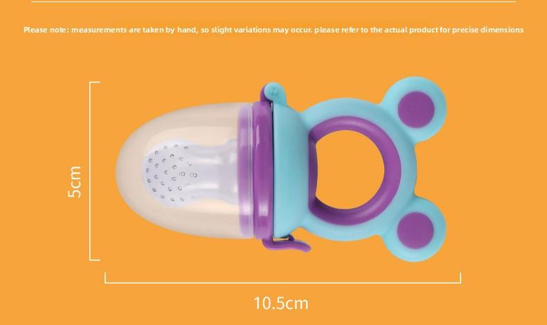 Silicone Baby Food Feeder |   Fresh Fruit & Veggie Teething Pacifier for Infants