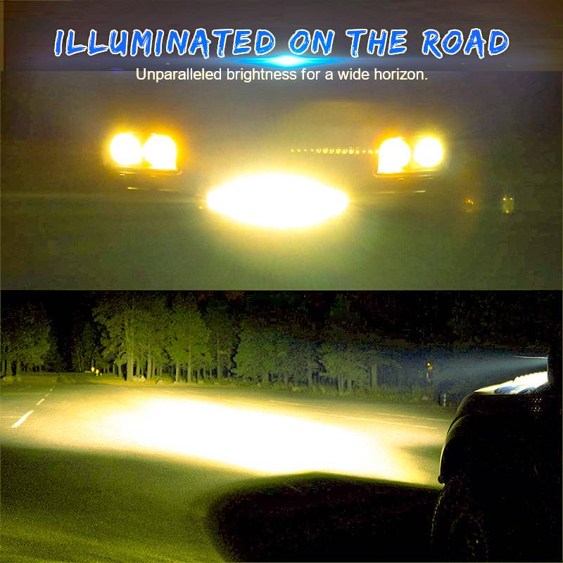 20 Inch 156W Amber LED Light Bar, Spot Flood Combo Beam LED Drivin Lamp, Off Road Lights LED Work Light for Outdoor