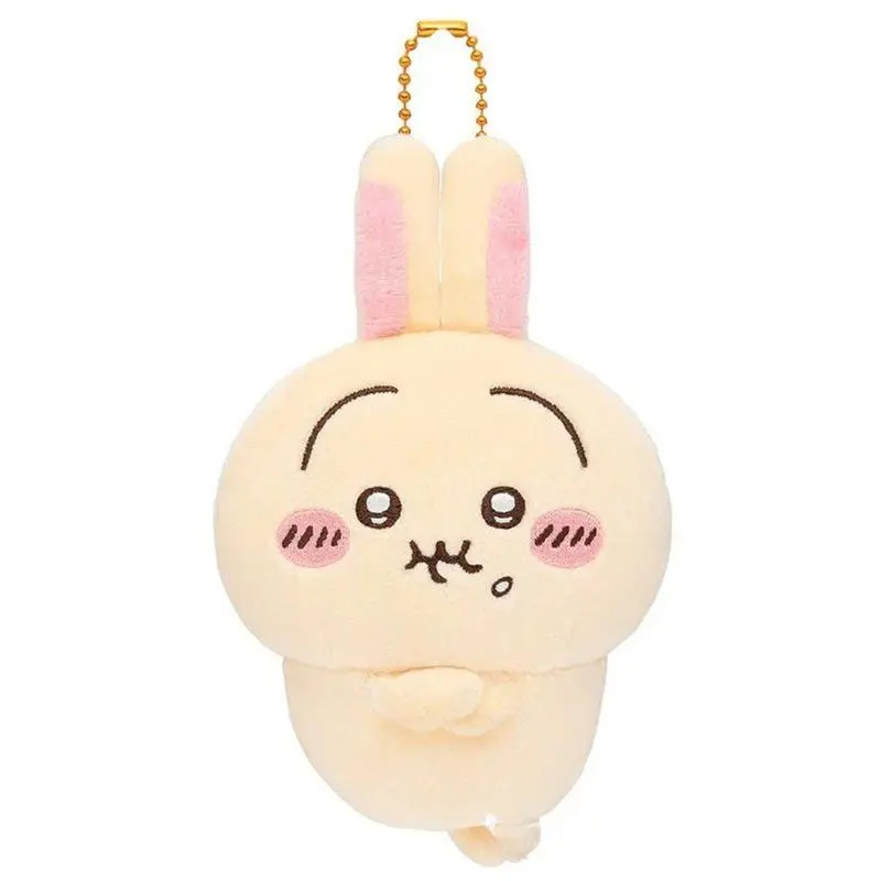 Chiikawa the Puffed-Up Crying Furball Soft Toy Hanging Decoration - Chii Usagi Hachi Momonga Kuri-Manjū Stock on hand