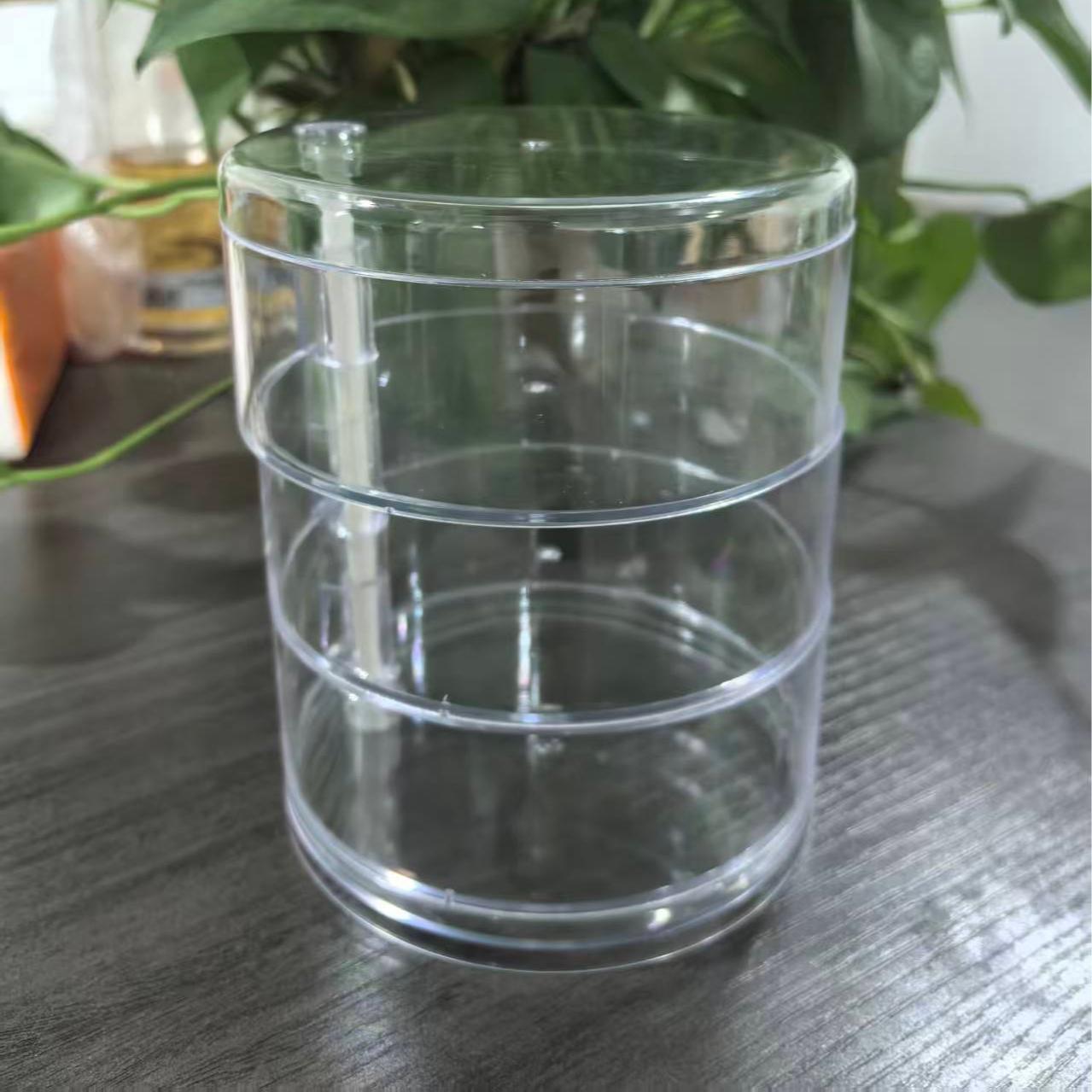 Elegant Storage Box for Jewelry, Hair Accessories, Small Items, Rotating Design, Large Capacity Desktop Organizer, Stylish and Practical