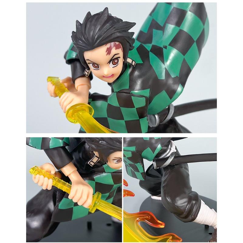 Ghost Slayer Blade Figure Model Ornament Anime Vulcan Tanujiro My Wife Goodwill Miko Tomioka Yoshiyuki Assembled