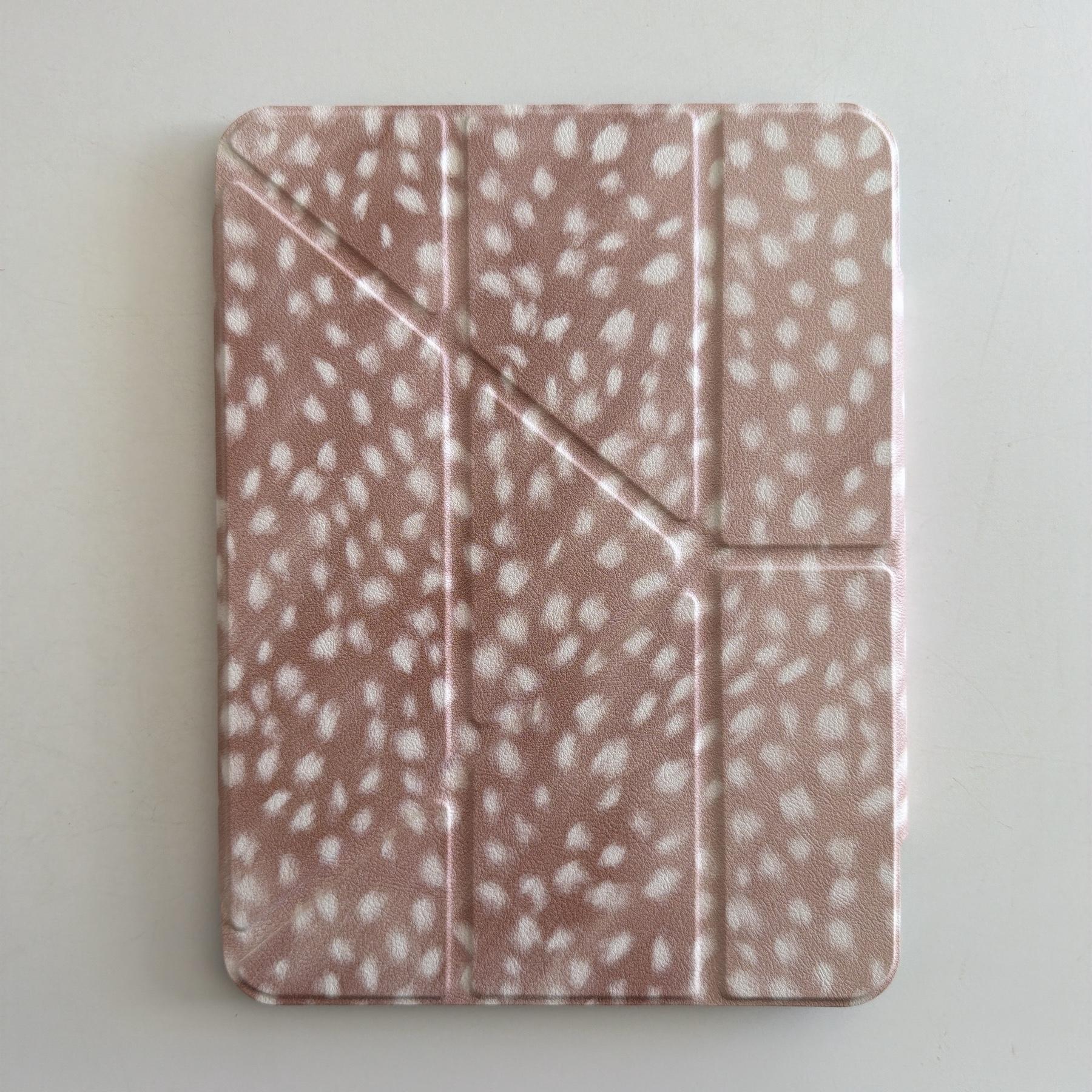 Autumn Winter Deer Spot iPad Case, Pro 11/13 Inch Air 6, Mini 7, Pro 12.9 Inch Acrylic Anti-Drop Protection Cover