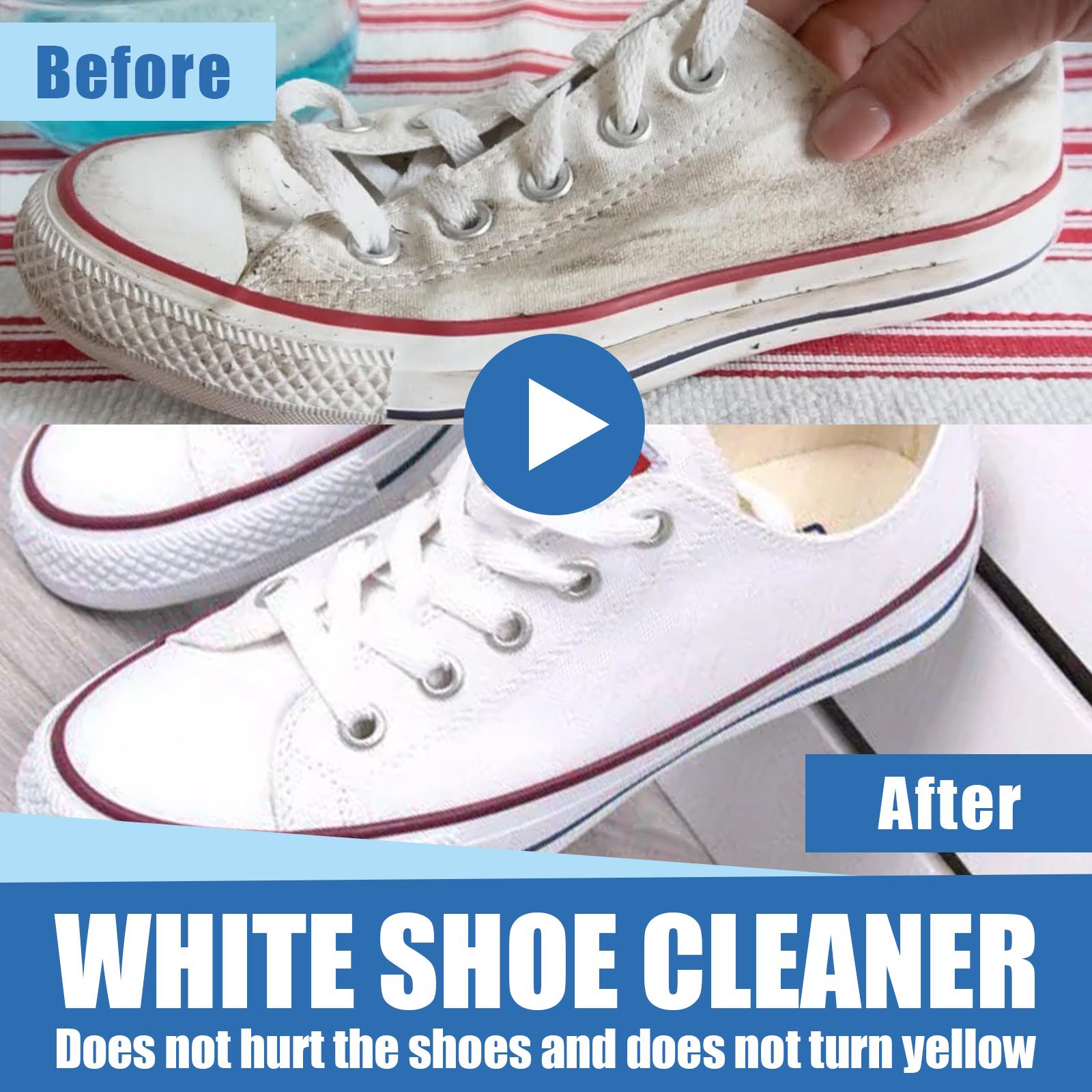 White Shoe Cleaning Cream Powerful Stain Remover Cleaning Cream Free Sport Canvas Shoe Cleaning Stain Removal Household carpet deodorizer