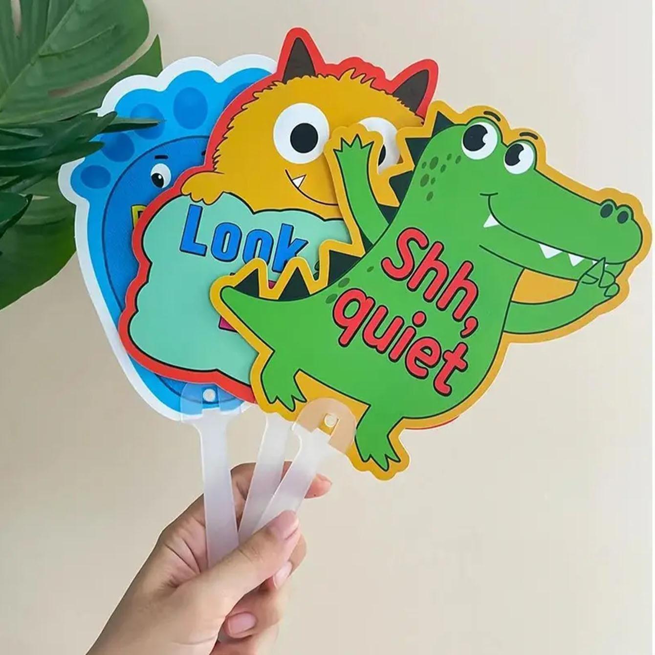 8 Piece Cartoon Classroom Rules Set, Colorful Teacher Signboards ...