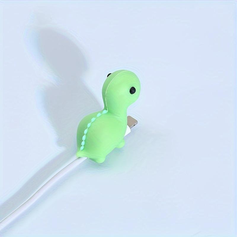 2-Pack Cartoon Silicone Cap for iPhone Data Cable Interface, Anti-Break Protector for iPhone Users