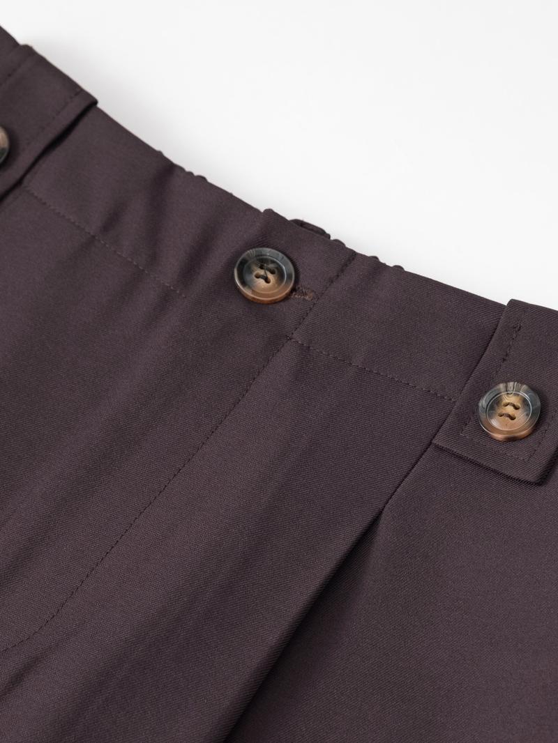 Women's High Waist Elastic Wide Leg Business Casual Pants, All-Season Long Trousers, Comfortable and Stylish Office Wear