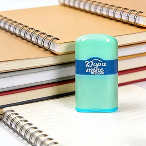 Dual Hole Pencil Sharpener, Plastic Material, Flip Cover Design, Eraser and Sharpener Combo, Professional Student Tool, Office Manual Sharpener